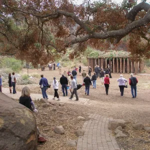 Opening of Labyrinth: Haven sculpture
