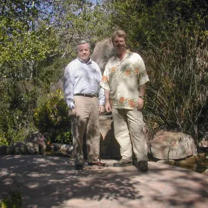 Bob Sherwood, Chris Woods at Taft Gardens