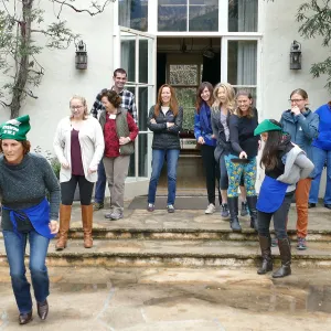 Pancake Day 2018, Barbara Backlund gains an early lead