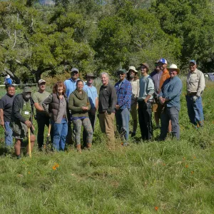 Horticulture staff portrait in the Meadow