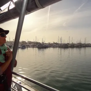 SBBG Staff field trip to Santa Cruz Island, Ventura Harbor, Heather Wehnau