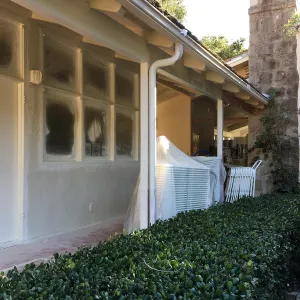 West side painting project, North Wing