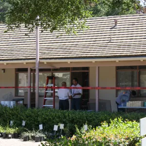 Belfor disaster response team members after Jesusita Fire