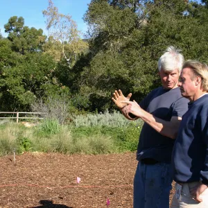 Toad Hall Construction, laying out site