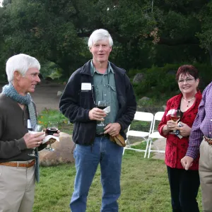 Toad Hall Naming Reception, ?, Patrick Dougherty, Illa Hamilton, Duane Adams