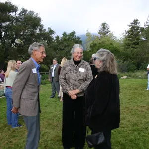 Toad Hall Naming Reception, Bob Haller, Nancy Vivrette, Nancy Byrne