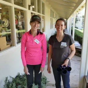 Almost twins Claire Tuohey-Mote and Caitlin Lam