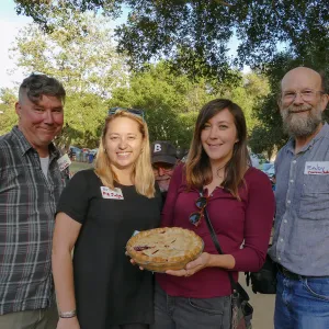 SBBG Staff Picnic 2018, best pie by Stephanie Calloway