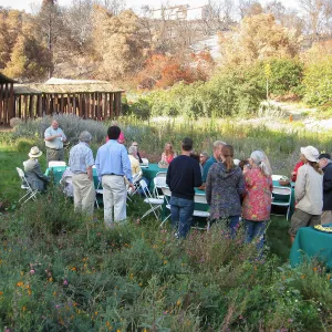 Herb Parker event in the Meadow