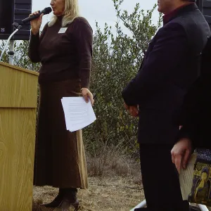 Torrey Pines for Tomorrow Restoration Project Dedication, Nancy Johnson and Salud Carbajal