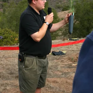 Torrey Pines for Tomorrow Restoration Project Dedication, Andrew Wyatt