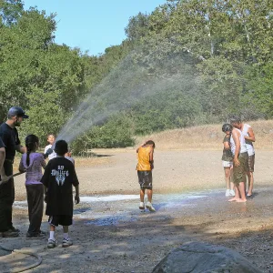 FamCamp 2008, Kids & hose