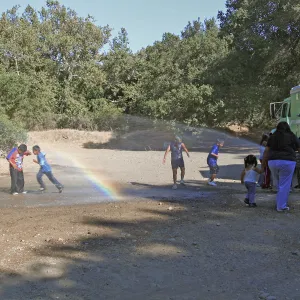 FamCamp 2008, Rainbow in spray