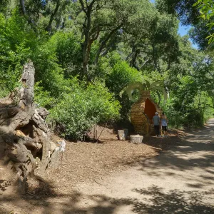 Visitors at the Rings of Time casita