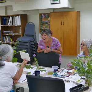 â€œPainting the Nativesâ€ watercolor class taught by Deborah Dal Zuffo