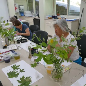 â€œPainting the Nativesâ€ watercolor class taught by Deborah Dal Zuffo
