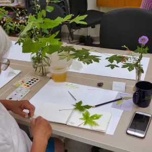 â€œPainting the Nativesâ€ watercolor class taught by Deborah Dal Zuffo