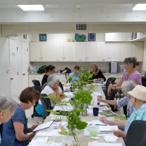 â€œPainting the Nativesâ€ watercolor class taught by Deborah Dal Zuffo