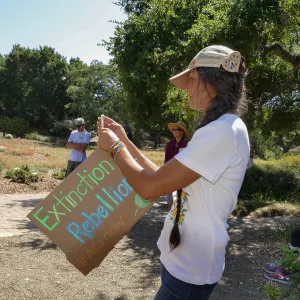 Climate walk in support of the Global Climate Strike