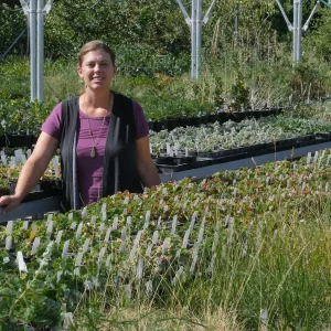 Plant Propagation Manager Heather Wehnau