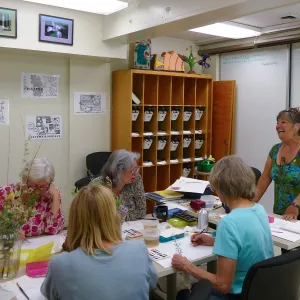 â€œPainting the Nativesâ€ watercolor class taught by Deborah Dal Zuffo