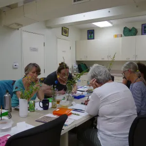â€œPainting the Nativesâ€ class with Deborah Dal Zuffo