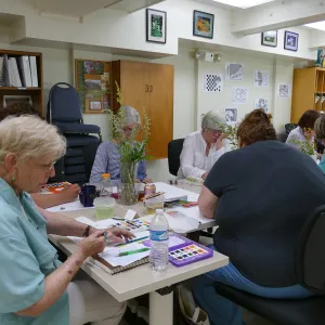 â€œPainting the Nativesâ€ class with Deborah Dal Zuffo