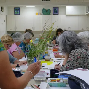 â€œPainting the Nativesâ€ class with Deborah Dal Zuffo