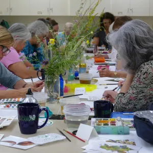 â€œPainting the Nativesâ€ class with Deborah Dal Zuffo