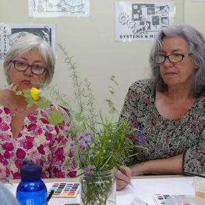 â€œPainting the Nativesâ€ class with Deborah Dal Zuffo