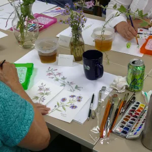 â€œPainting the Nativesâ€Â class with Deborah Dal Zuffo