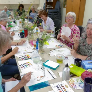 â€œPainting the Nativesâ€Â class with Deborah Dal Zuffo