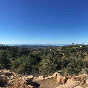 View of Channel Islands from south end of Island View Garden