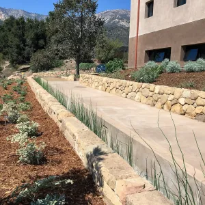 West side of Pritzlaff Conservation Center showng rill