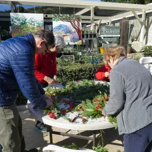 Free Senior Day, Wreathmaking Class