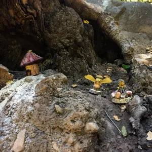 Fairy Homes & Nature Crafts Workshop, Fairy Village Display