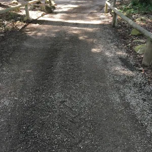 Trail work on Redwood Trail