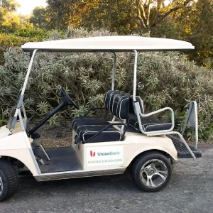 Stolen SBBG golf cart where found near Sheffield Reservoir