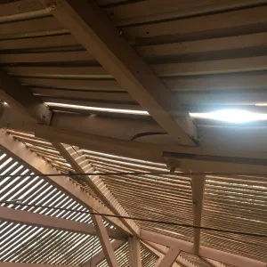 Reconstruction of Garden Growers lath house