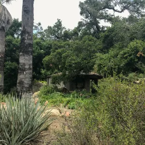 Information Kiosk viewed from the Desert Section