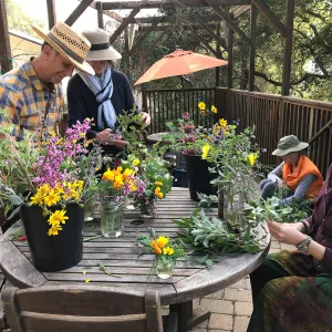Bringing the Wild Inside floral arrangement workshop with Heather Wehnau-Federlein