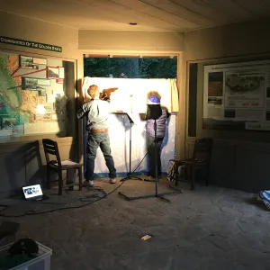 Family Nature Night Shadow Puppet with Darrolyn Fennelly and Randy Stephens