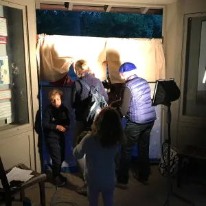 Family Nature Night Shadow Puppet with Darrolyn Fennelly and Randy Stephens