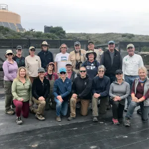 Channel Islands Restoration volunteer and staff people, field trip participants, NPS Nursery