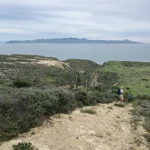 Mainland Santa Barbara, Santa Cruz Island, Hike to Lobo Canyon