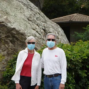 Visitors at the Blaksley Boulder, First day of limited reopening to members, after COVID-19 pandemic closure
