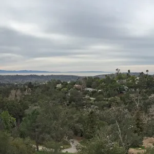 Island View Garden, view south to the Channel Islands