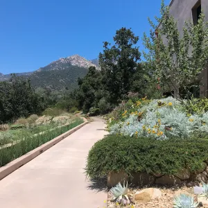 Conservation Garden at Pritzlaff Conservation Center entrance