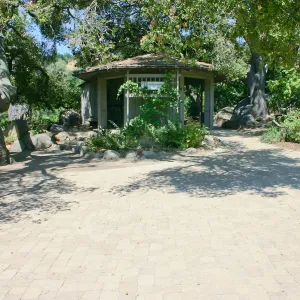 East side of Information Kiosk