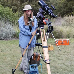 Great Garden Nature Night, astronomy demonstration